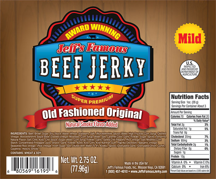 low sodium beef jerky