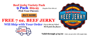 Beef Jerky Sale