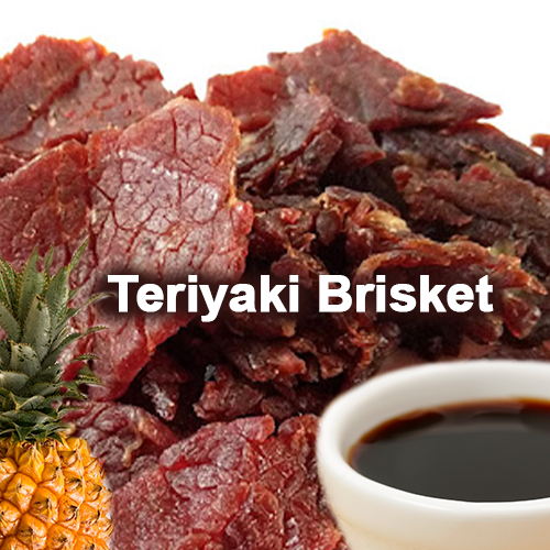 Teriyaki brisket beef jerky
