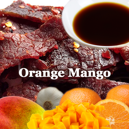 Orange Mango brisket beef jerky