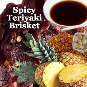 Spicy Teriyaki Brisket Beef Jerky
