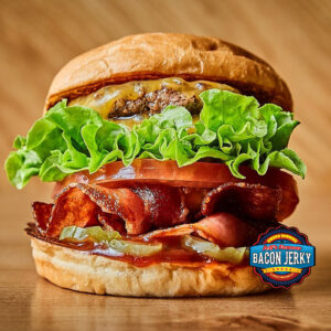 bacon jerky cheeseburger