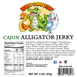 Alligator Jerky