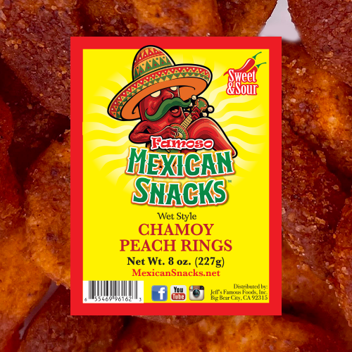 Chamoy Peach Rings -Wet Style