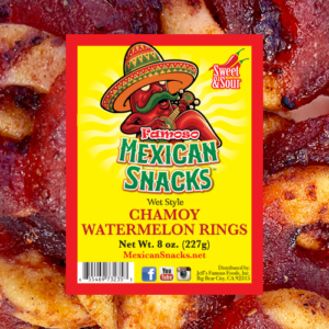 Chamoy Watermelon Rings -Wet Style