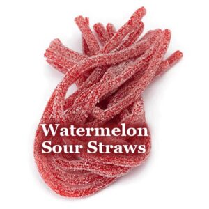 Watermelon Sour Straws
